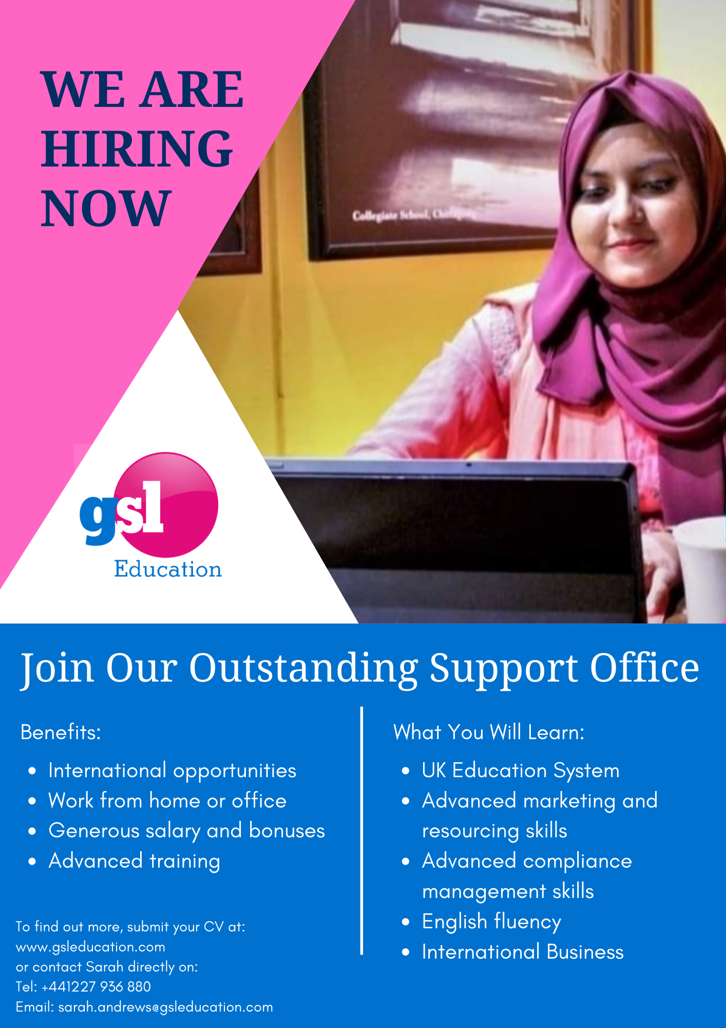Jobs in Bangladesh Support Office