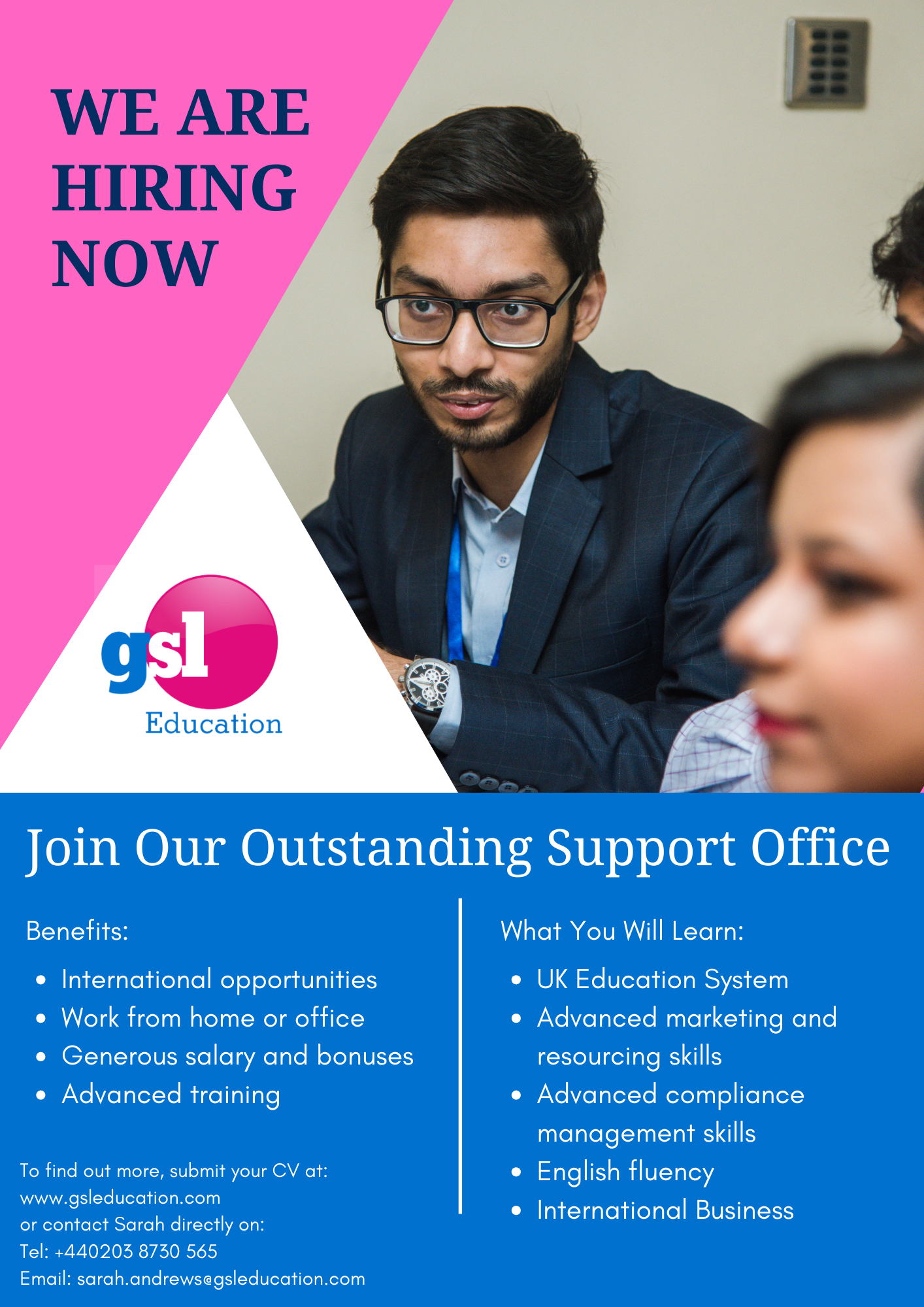 Jobs in Bangladesh Support Office